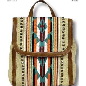 NWT Montana West USA Concealed Carry Handbag Aztec Backpack Purse South Western